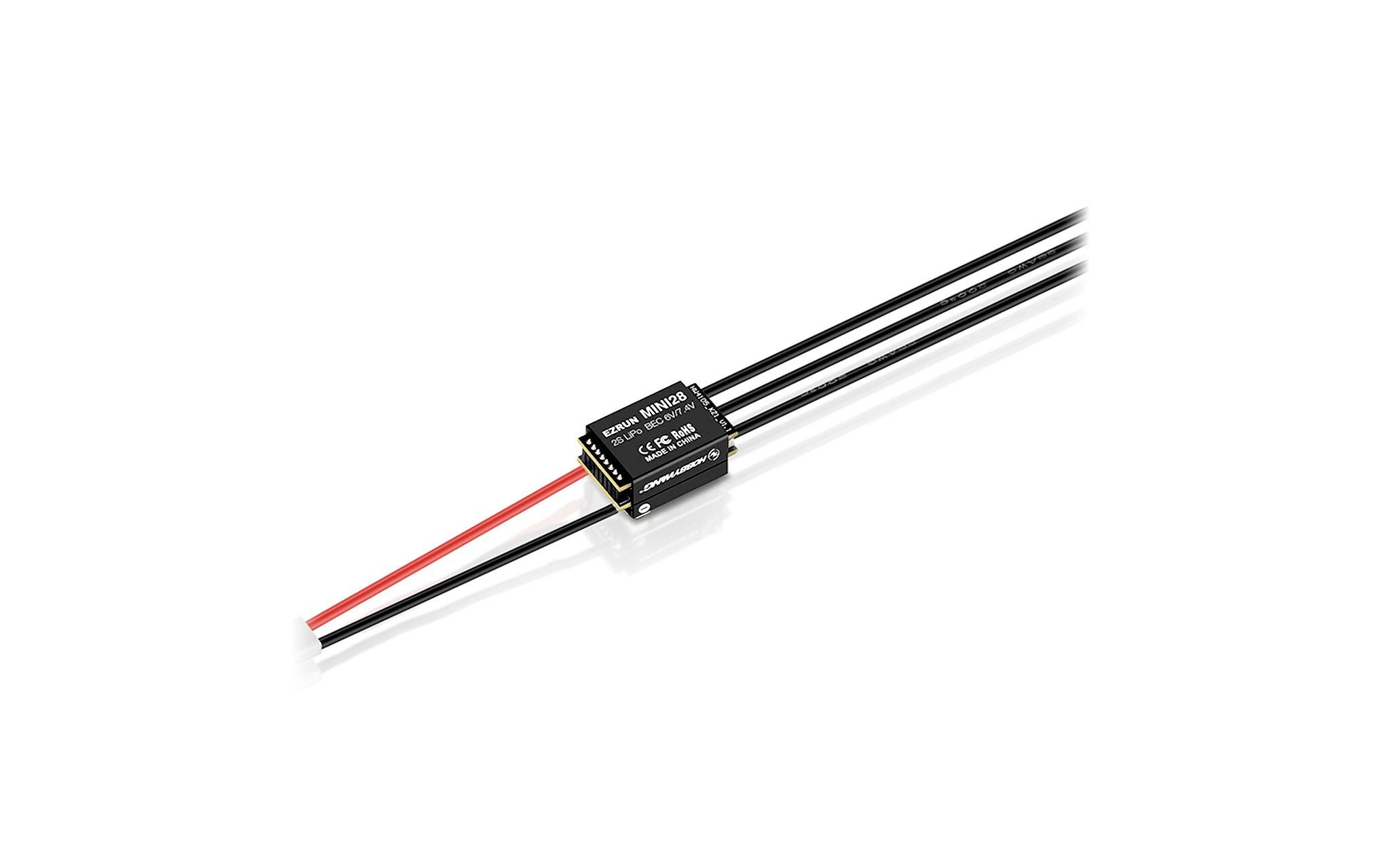 Brushless Regler Ezrun MINI28 30A, 2SKleiner Brushless Sensorless ESC für Fahrzeuge