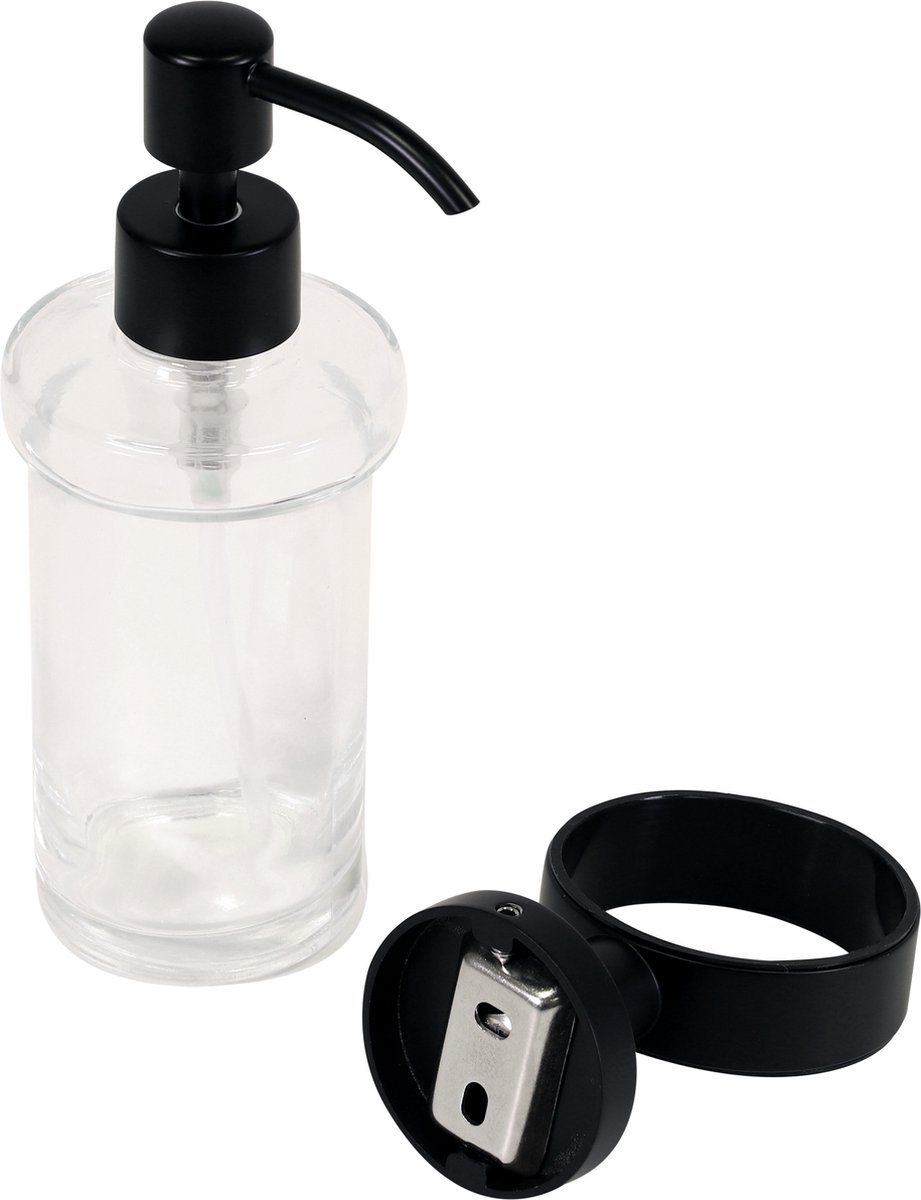 Plieger Vigo zeepdispenser mat zwart