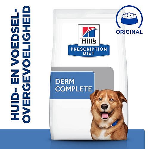 Hill's Prescription Diet Derm Complete Hondenvoer | 12 kg | 11687.2
