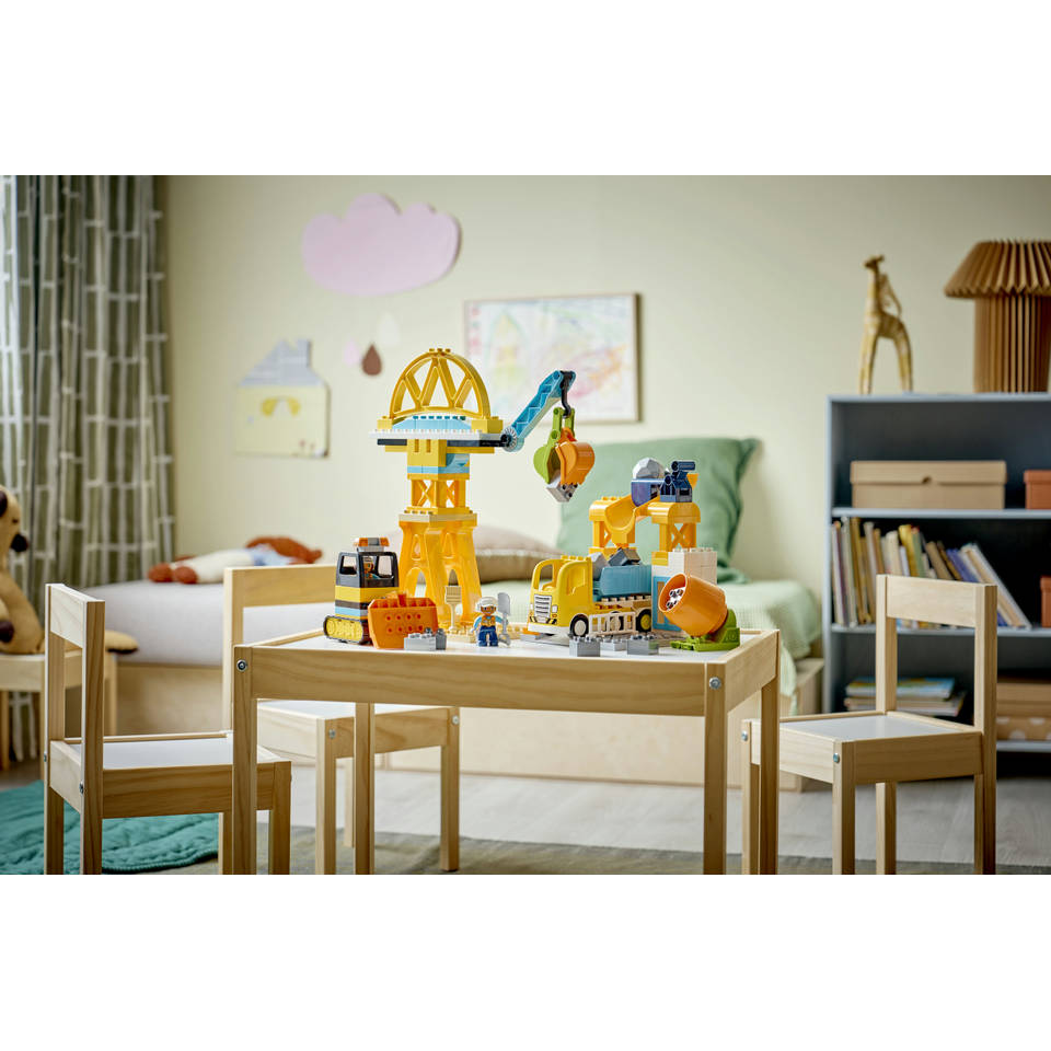 LEGO DUPLO 3-in-1 bouwplaats en voertuigen 10476