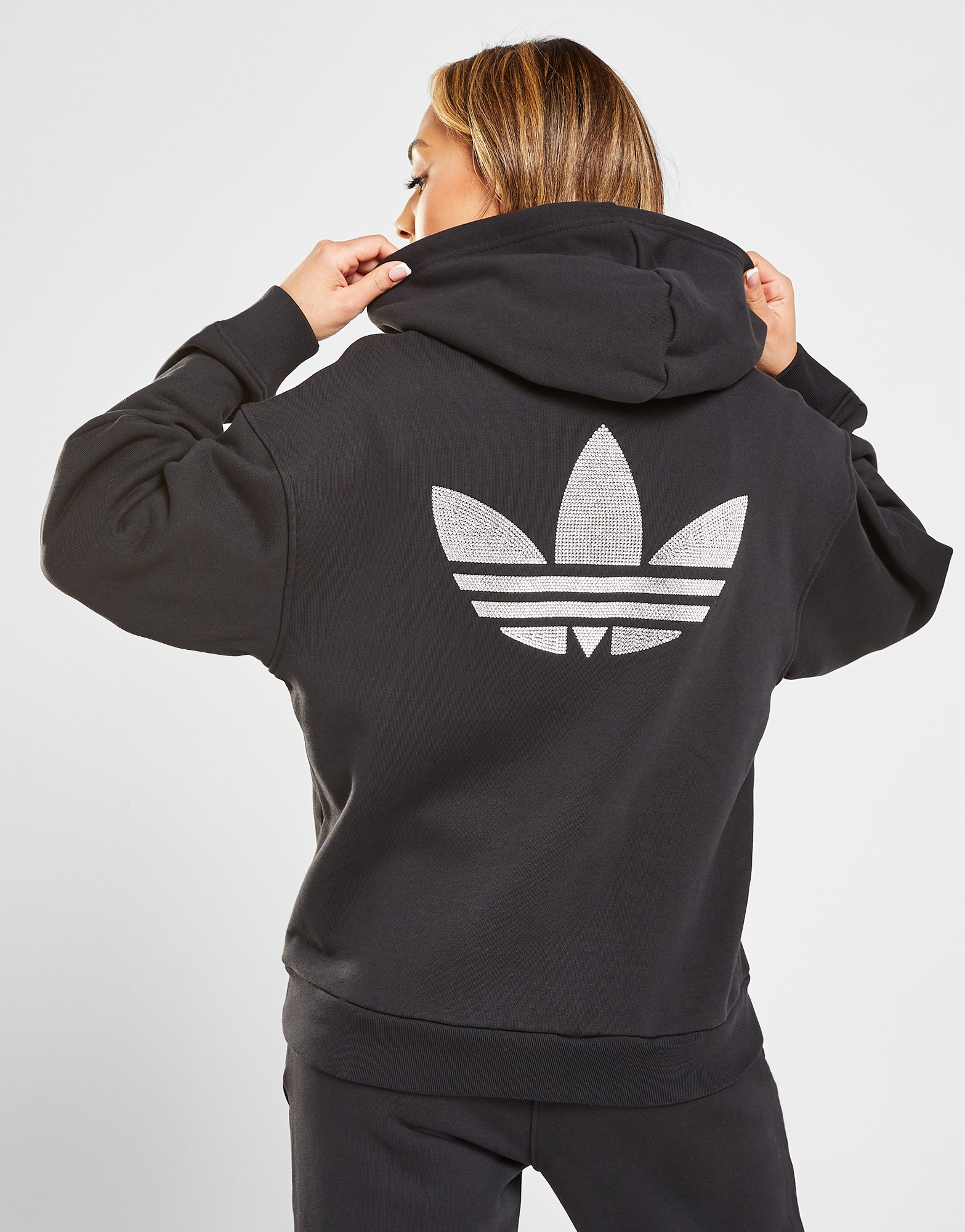adidas Originals Sweat-shirt à capuche oversize Embellished