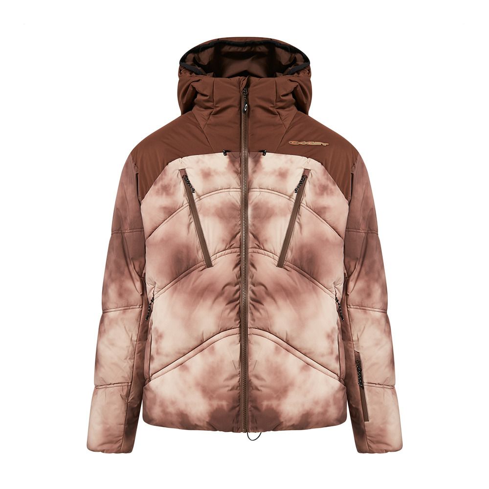 Oakley TC RYKKINN - Doudoune Homme brown clouds print