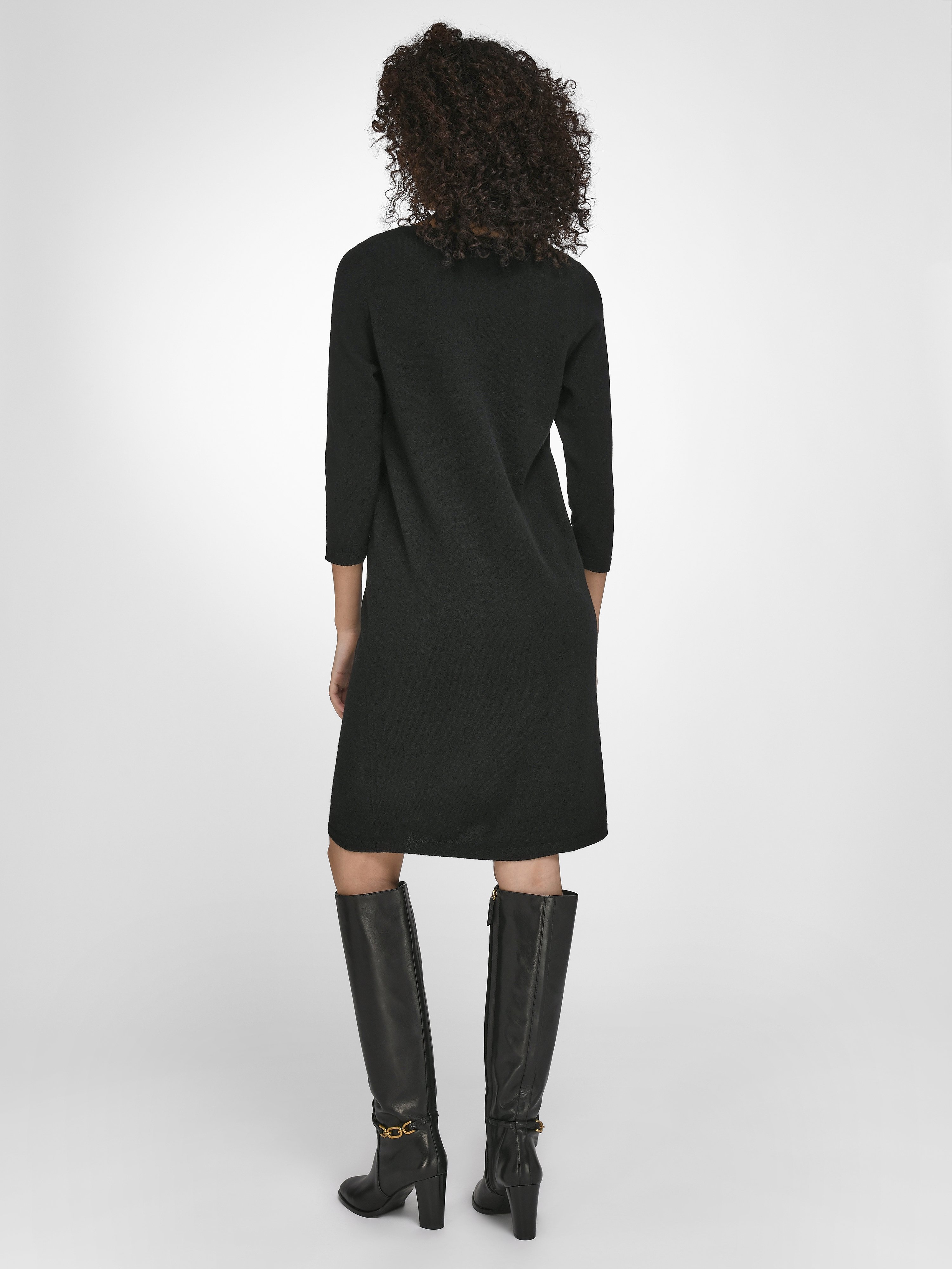 Strickkleid mit Schurwolle und Kaschmir