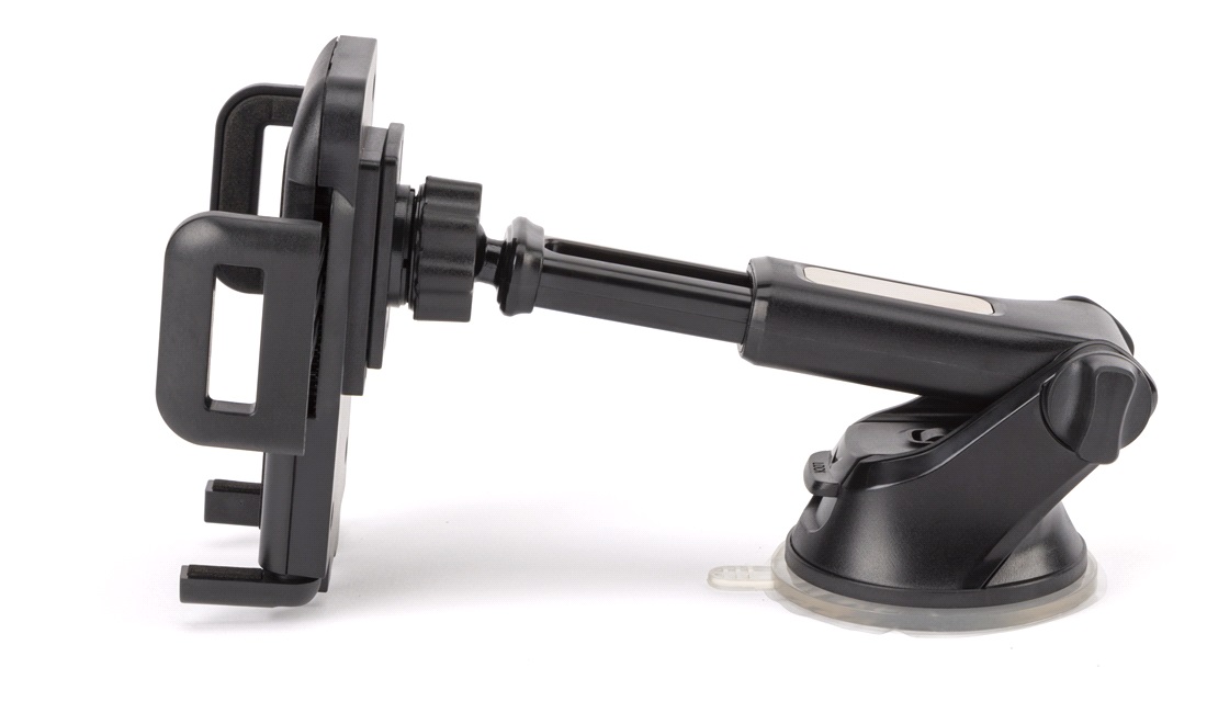 Mobilholder med arm og sugekop