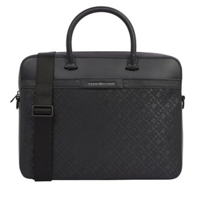 Besace Th Monogram Computer Bag TOMMY HILFIGER