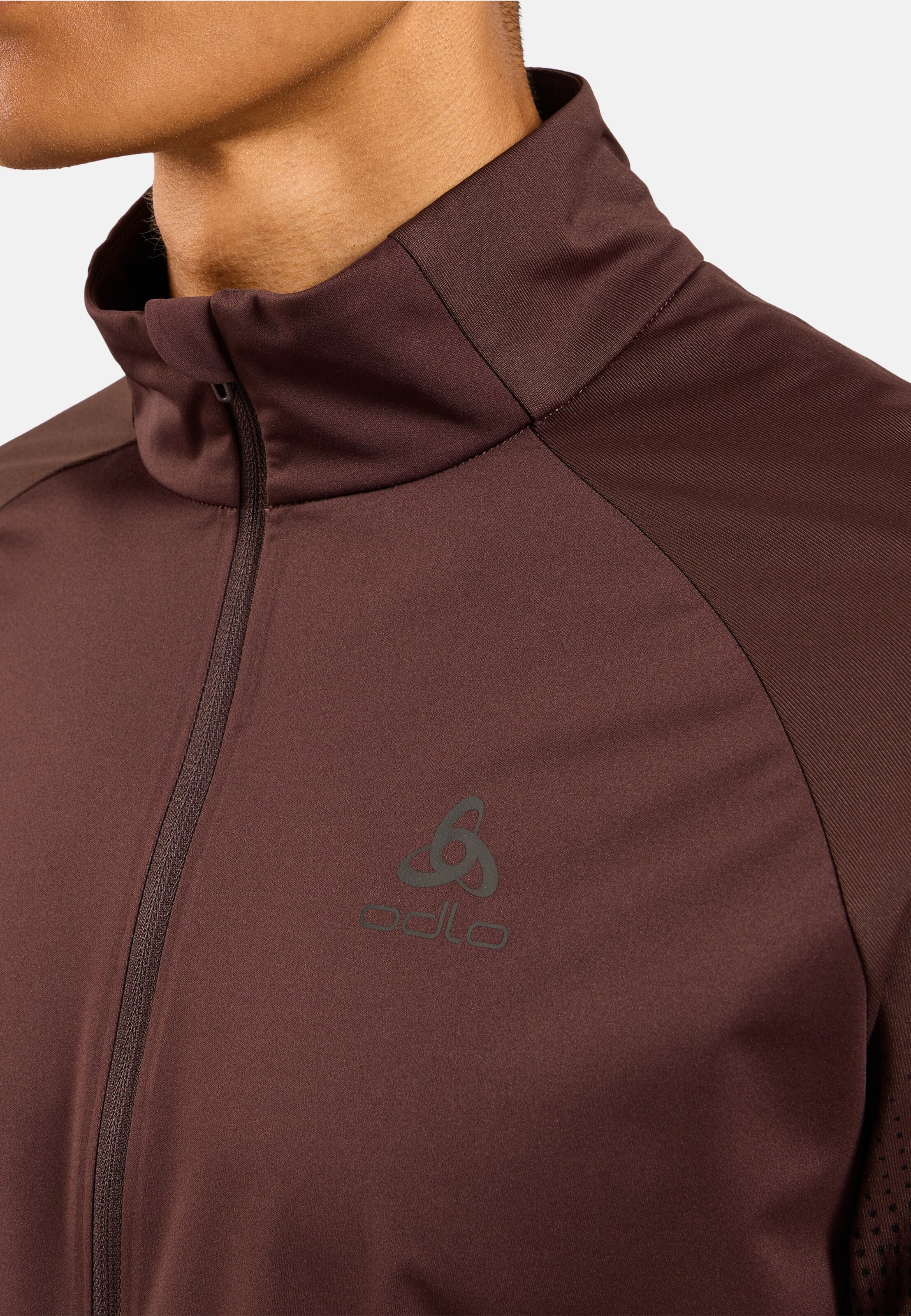 Zeroweight Warm Hybrid-Laufjacke 2.0 in fudge