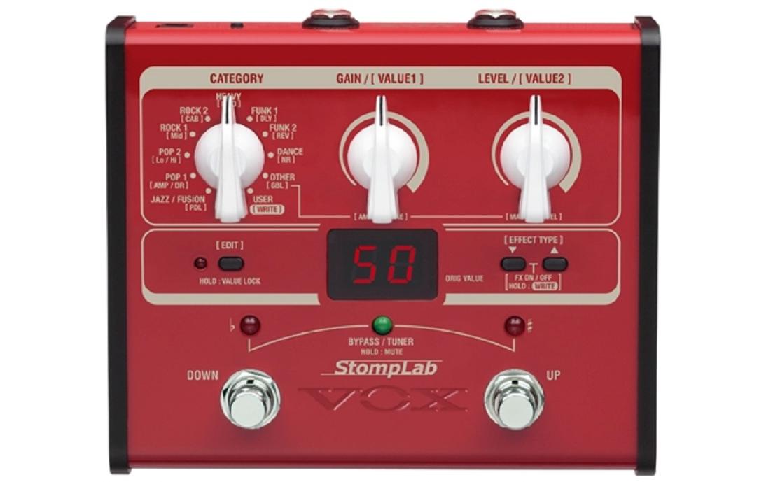 Effektgerät StompLab 1B für Bass<br>Multi-Effektgerät für Bass