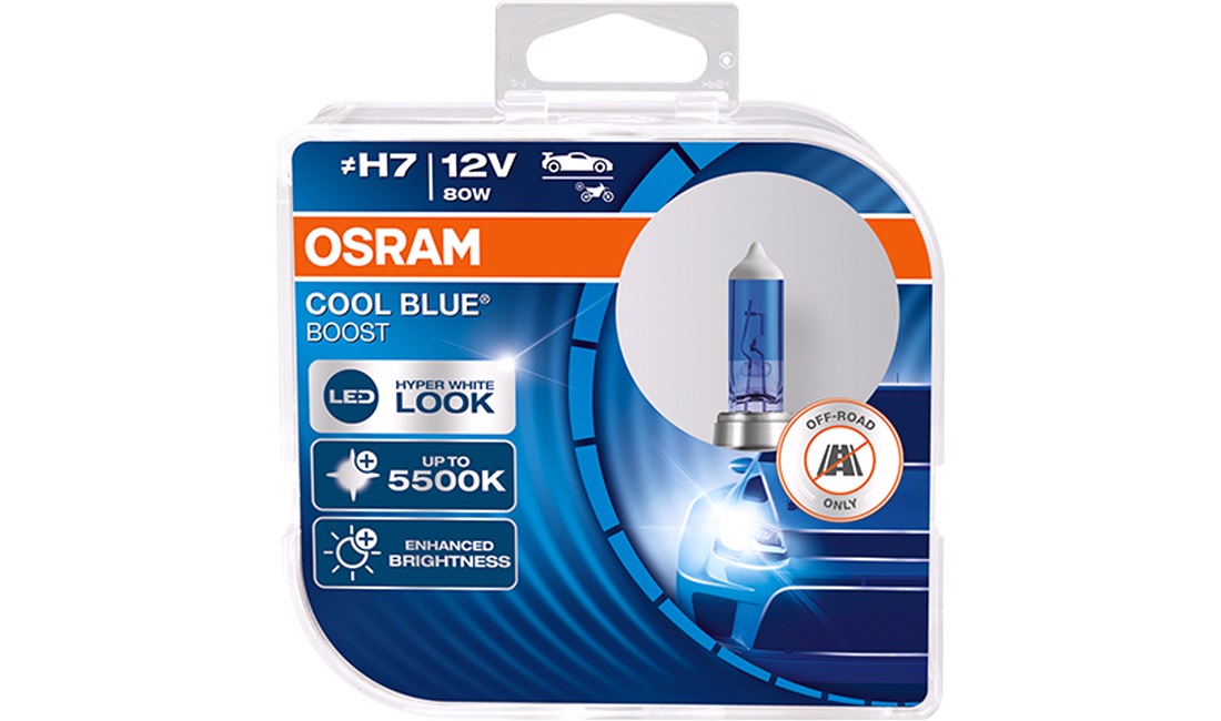 Pæresæt H7 Cool Blue Boost - Osram