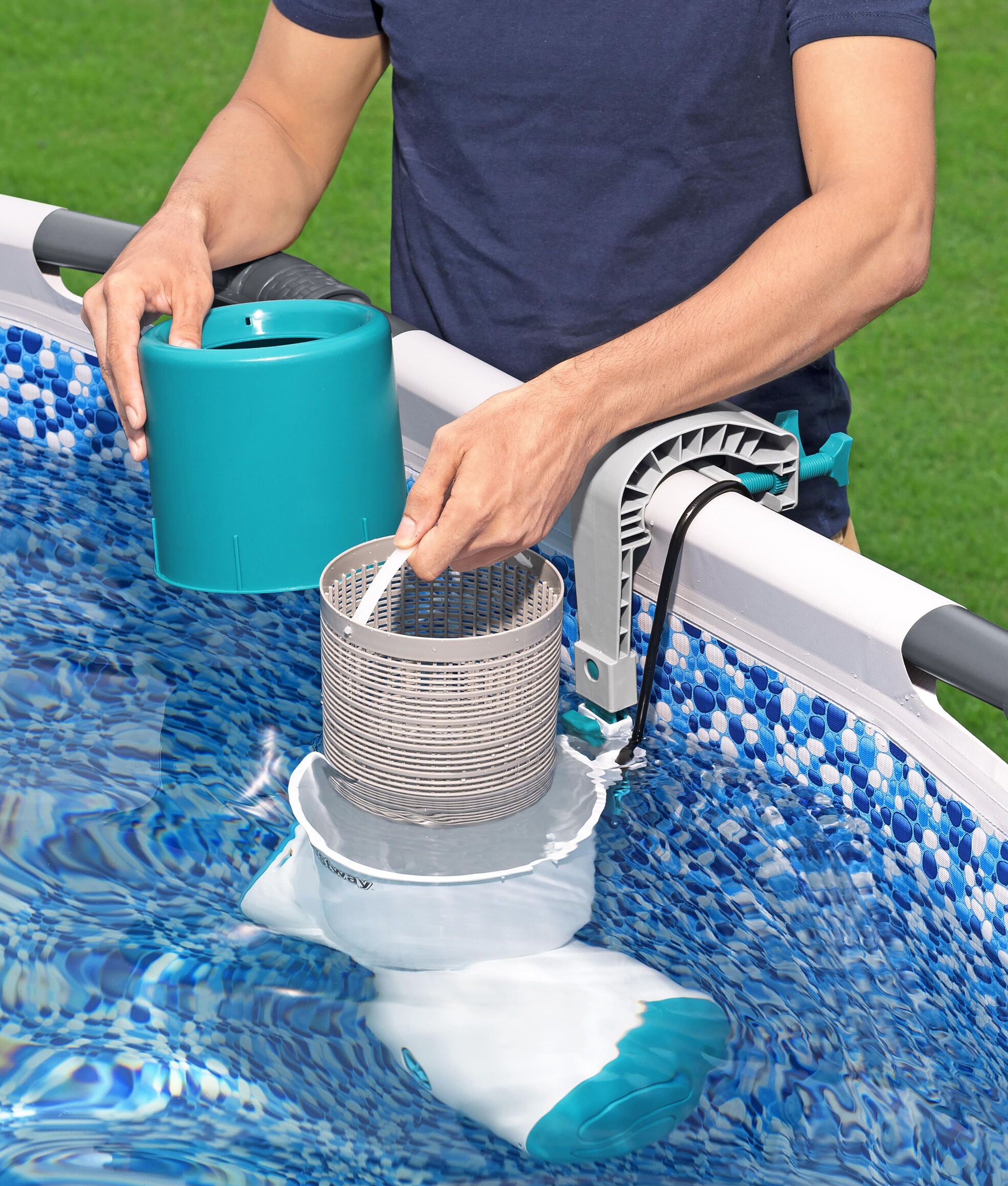 Filterpumpe mit Skimmer Flowclear Skimatic 2574 L/h