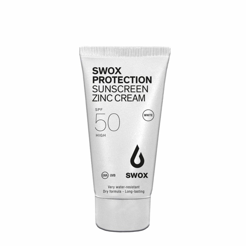 Crème Solaire Visage Swox Zinc SPF 50 - Blanc - The Corner Shop