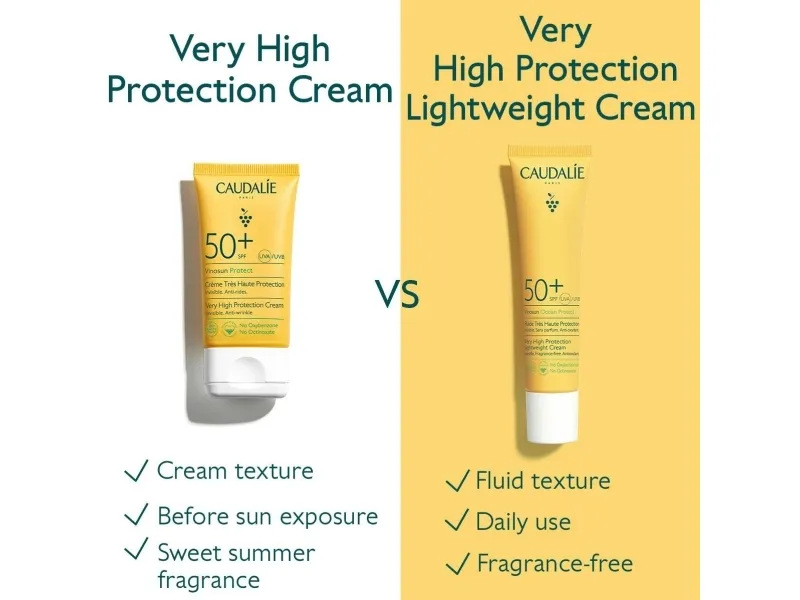 Caudalie Vinosun Protect High Protection Cream SPF50 50 ml