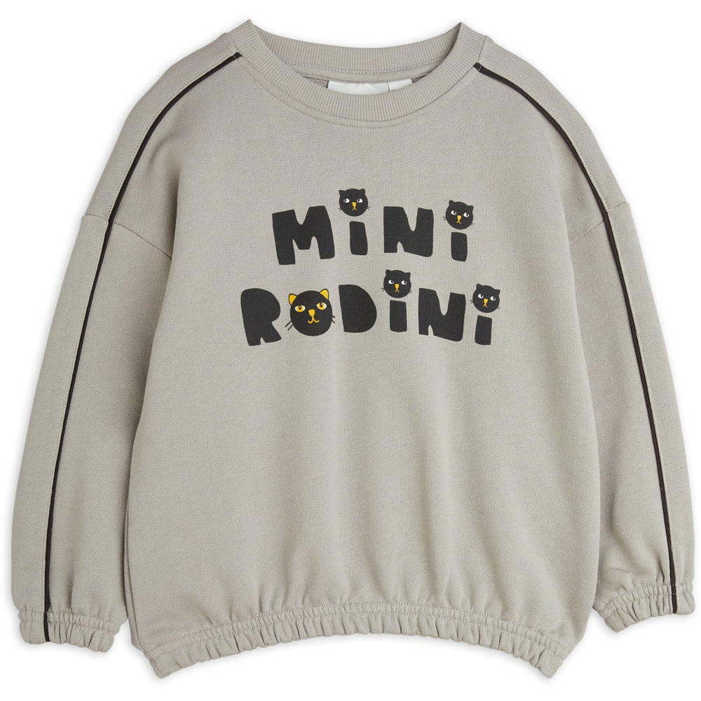 Køb Mini Rodini Grey Mini Rodini Cats Sweatshirt