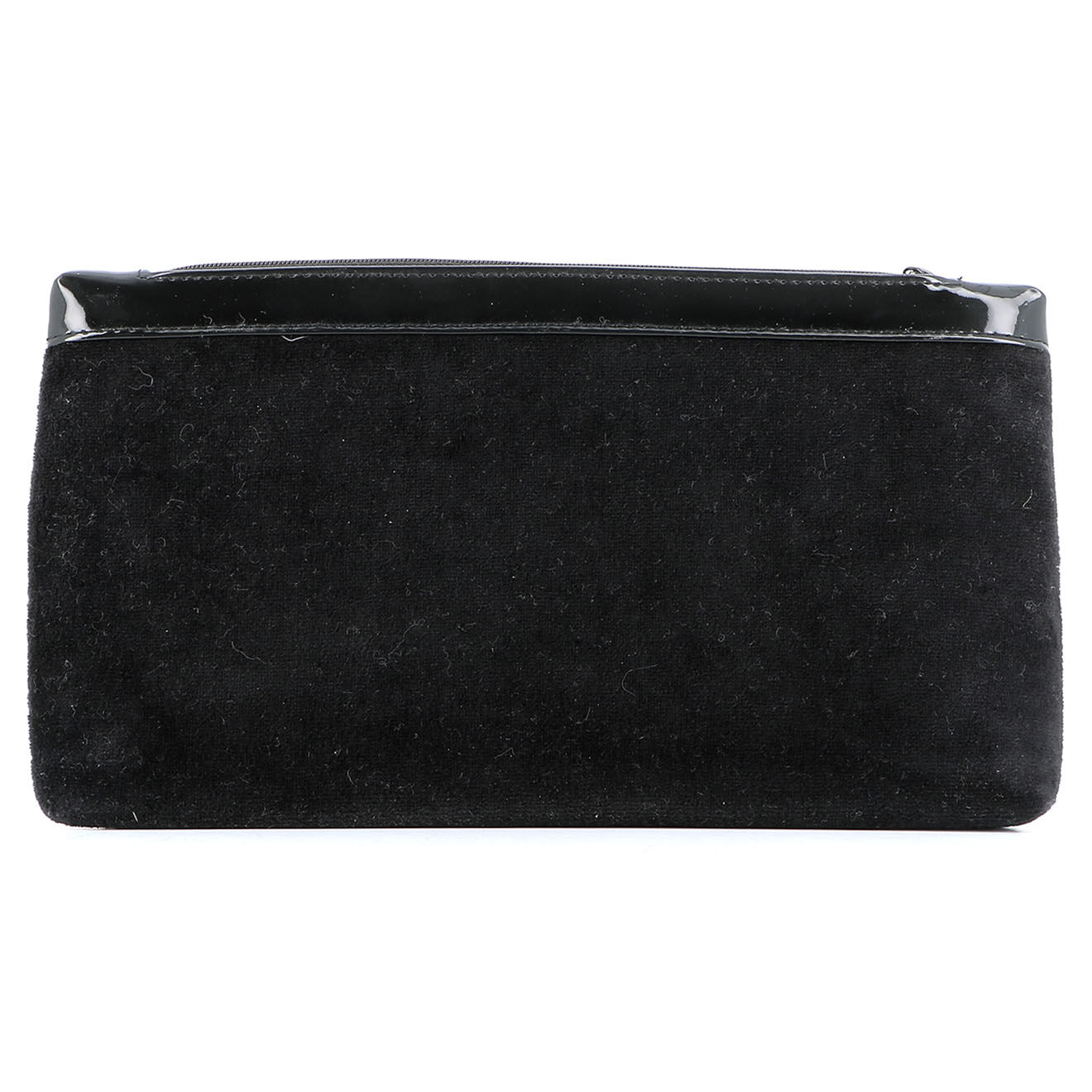 Chanel Pochette en Velours noire - Neuf sans étiquette - 27x15 cm