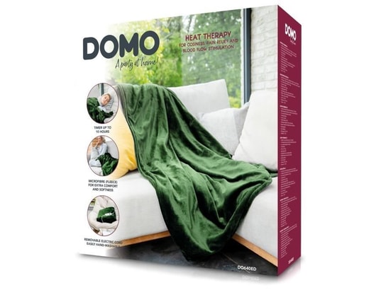 DOMO - Couverture chauffante - 10 positions de chaleur - soula