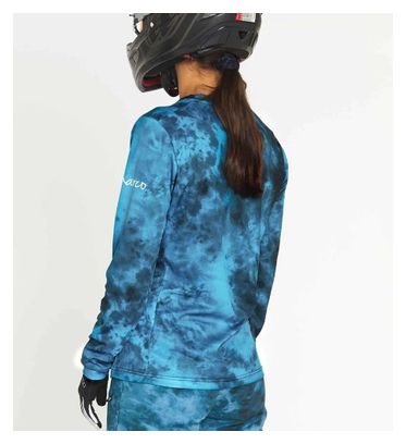 Maillot Manches Longues Femme Dharco Gravity Snowshoe Bleu