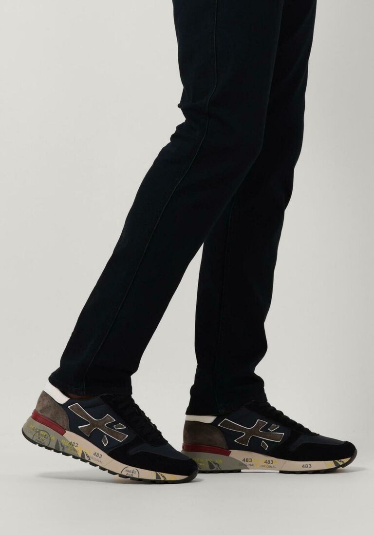 PREMIATA blauwe premiata lage sneakers mick