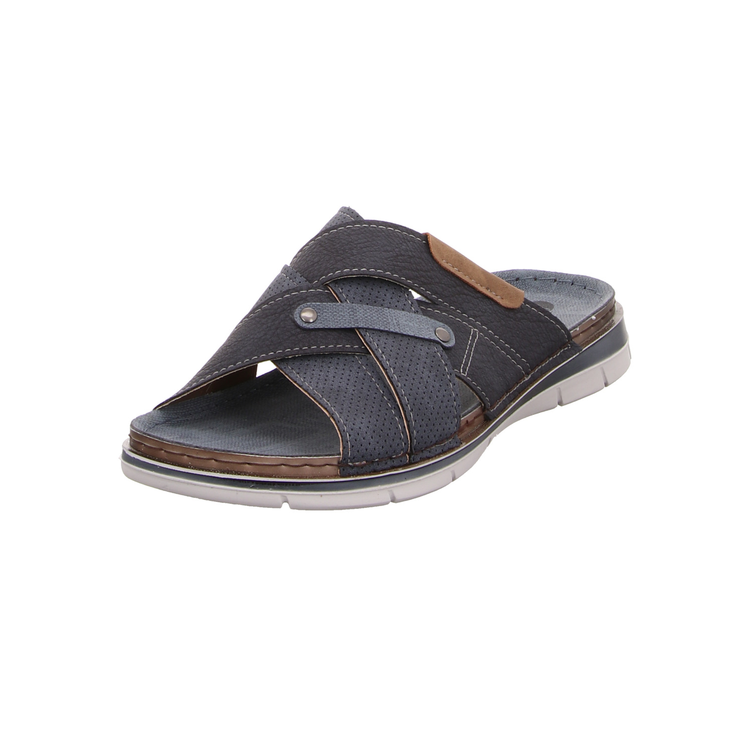 Oskar Bold Pantolette blau blau