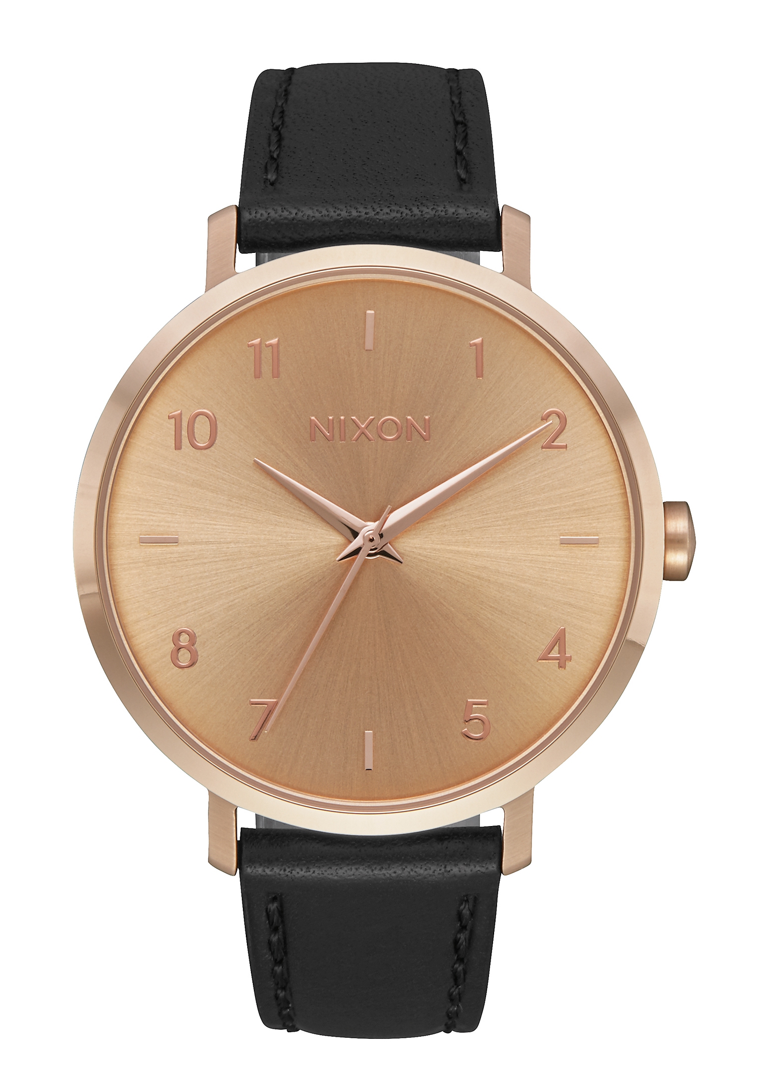 Nixon The Arrow Leather Rose Gold / Black A1091-1098