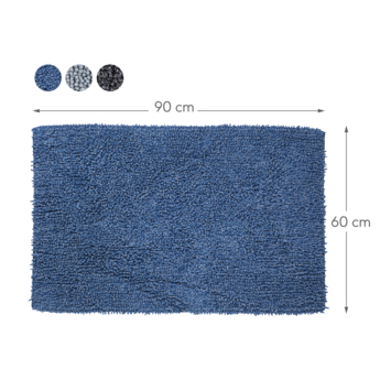 Sealskin Badmat Misto 60x90 cm Royal Blauw