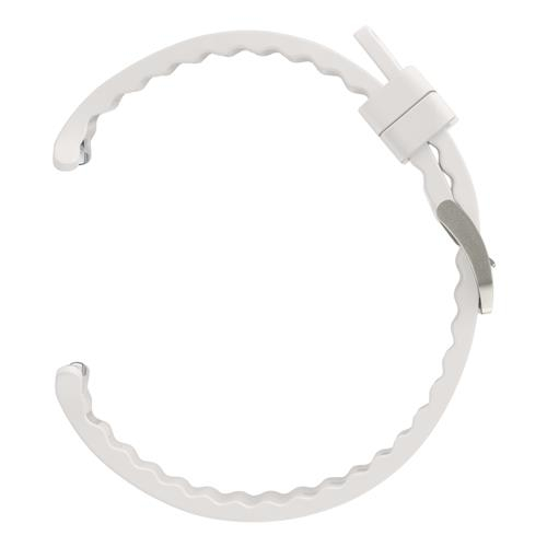 Galaxy Watch Ultra (47mm) PeakForm Hybrid-Stoffarmband (ET-SBL70MWEGEU) - White Sand