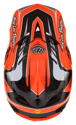 Casque Intégral Troy Lee Designs D4 Carbon Mips Rouge