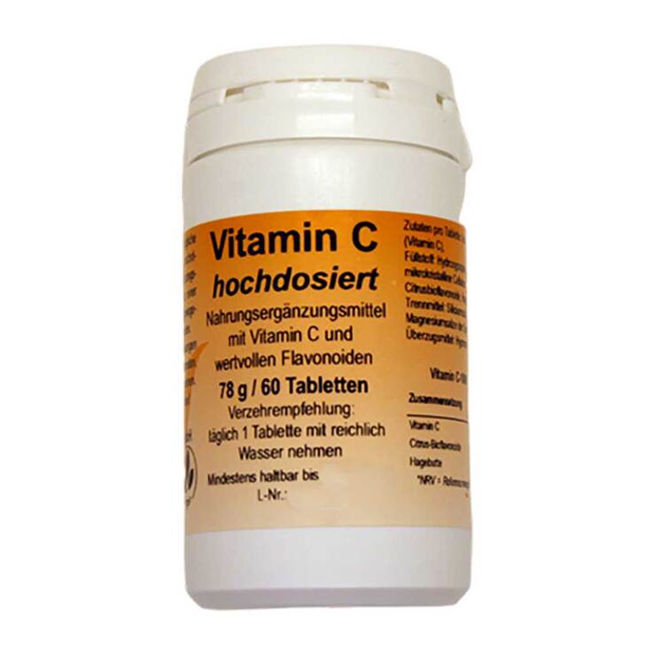 Vitamin C hochdosiert Tabletten, 60 St
