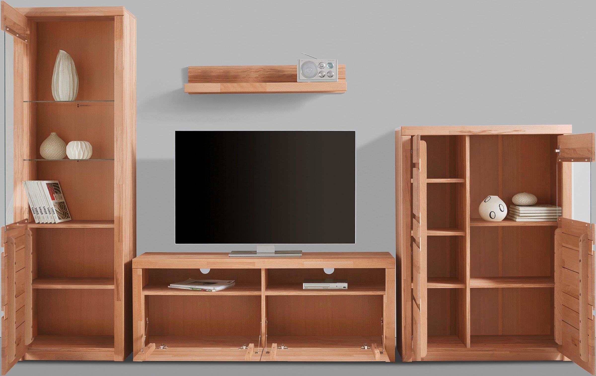 Home affaire Wohnwand »Silkeborg« Set, 4 Stk. tlg.