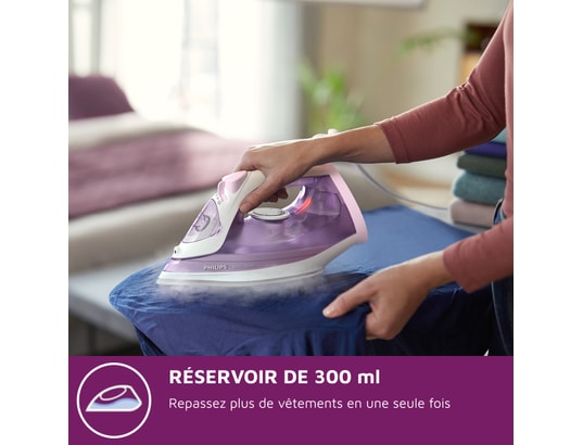 PHILIPS - Fer à repasser Série 3000 DST3010/30 fer à vapeur violet