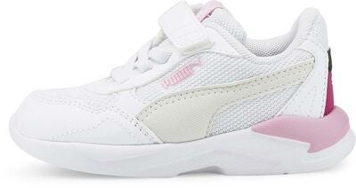 Puma X-Ray Speed Lite AC Inf Sneaker, Puma White/Nimbus Cloud/Festival Fuchsia/Prism Pink