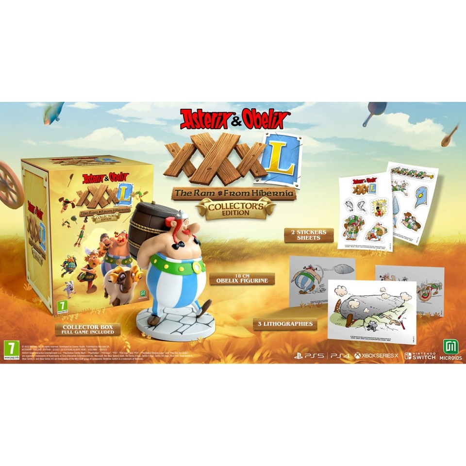 Asterix & Obelix XXXL - The Ram From Hibernia (Collectors Edition)- Nintendo Switch