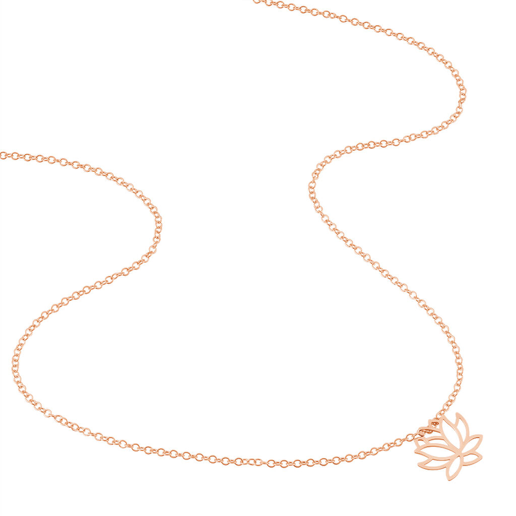 Collier Rosita Argent Rose