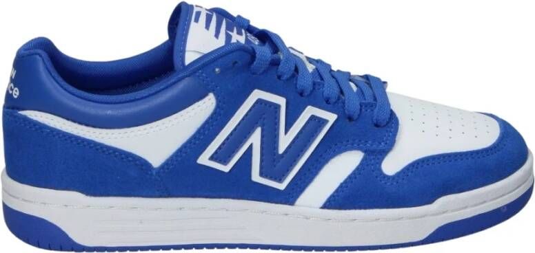 New Balance Klassieke Witte Blauwe Sneakers Blue