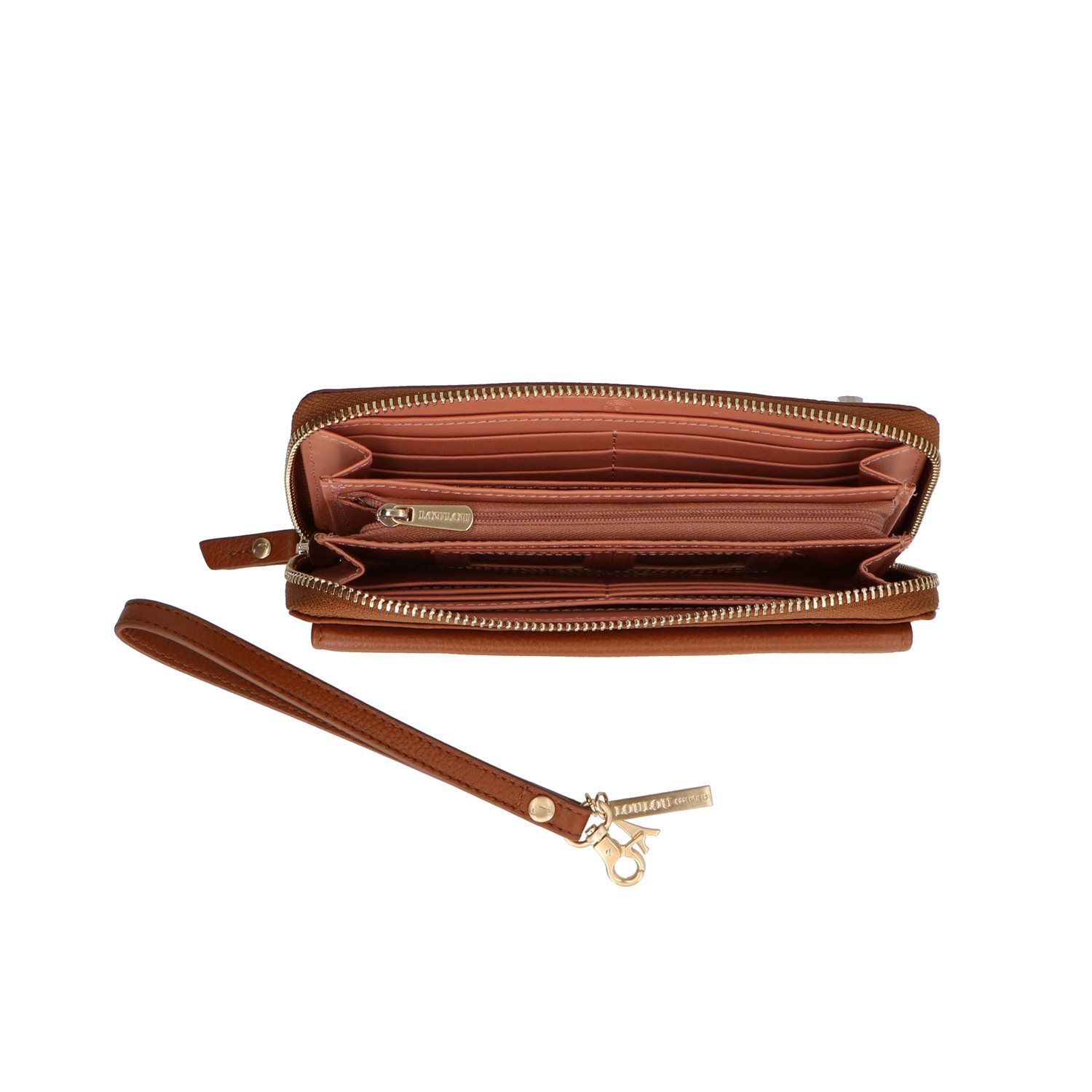 LouLou Essentiels Smart Little Bag cognac