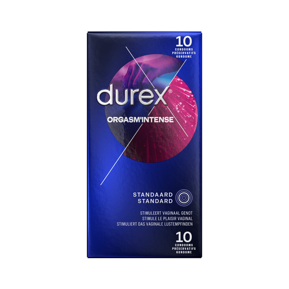 Durex Condooms Orgasm'Intense10 stuks