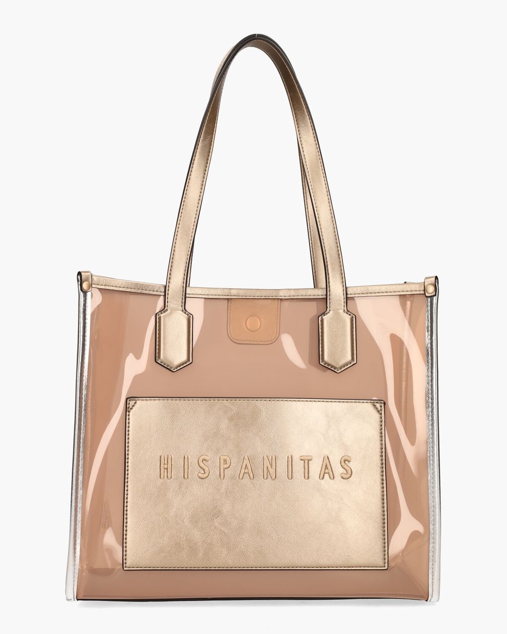 Hispanitas BV243257 Taupe/Zilver Tas