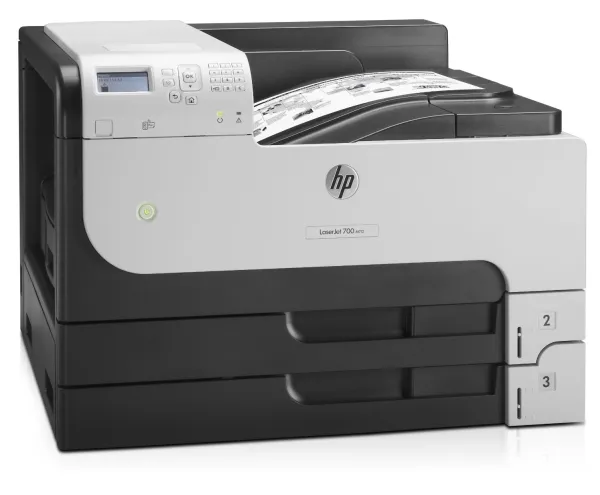 HP LaserJet Enterprise 700 Printer M712dn - Printer - S/H - Duplex - laser - A3/Ledger - 1200 dpi - op til 41 spm - kapacitet: 600 ark - USB, Gigabit LAN, USB vært