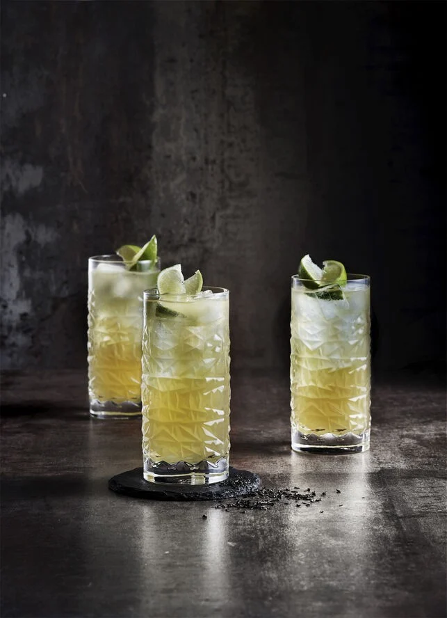 Luigi Bormioli - Mixology Textures Longdrink glas - 4 stk