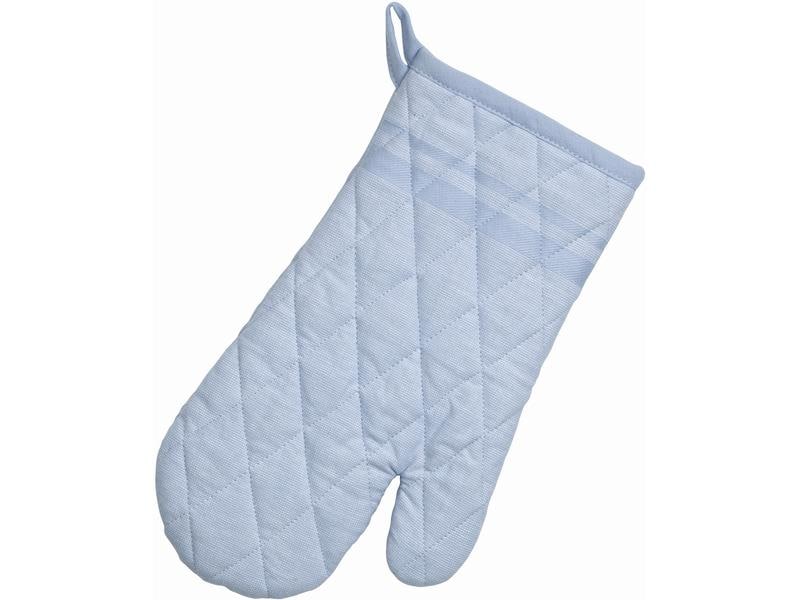Kela Küchenhandschuh Tia Hellblau, 31 x 18 cm Topfhandschuh aus Baumwolle