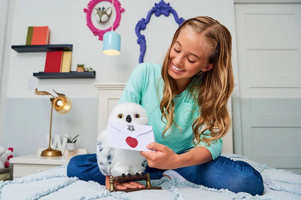 HARRY POTTER - PELUCHE HEDWIGE ENCHANTEE