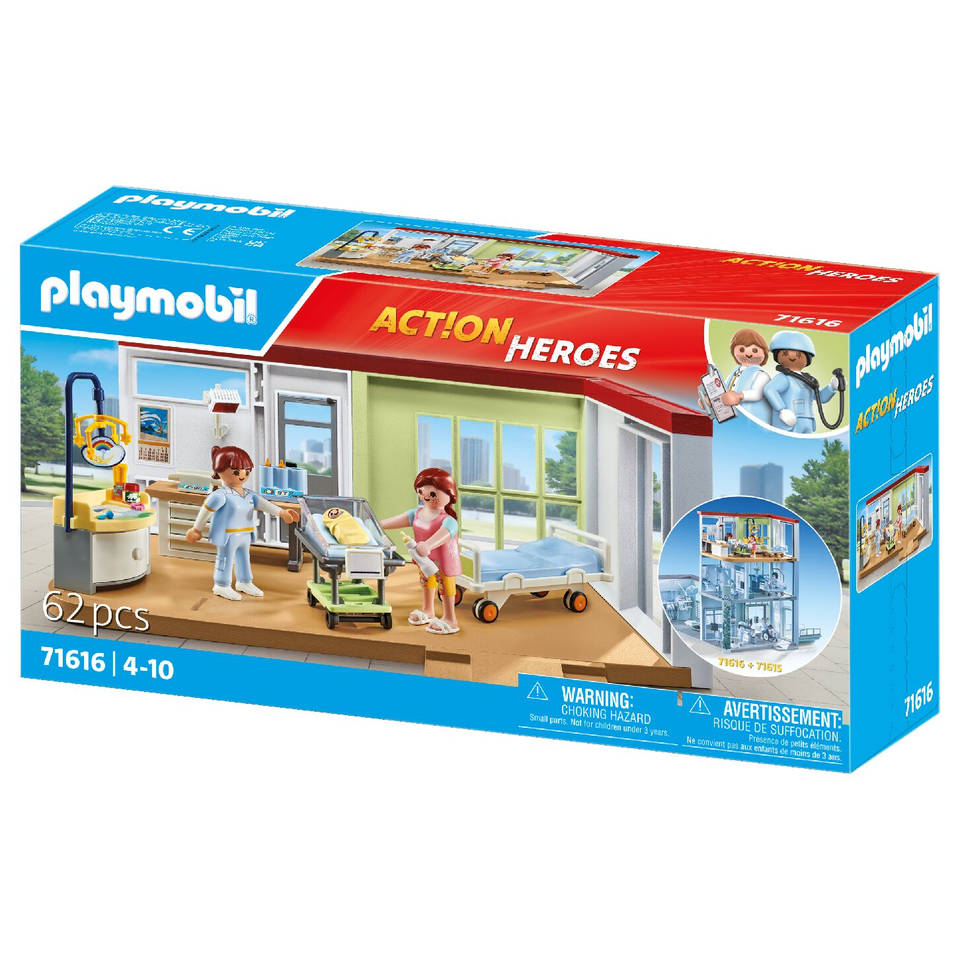 PLAYMOBIL Action Heroes kraamfdeling 71616