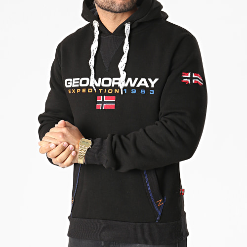 Sweat Capuche Golivier Noir