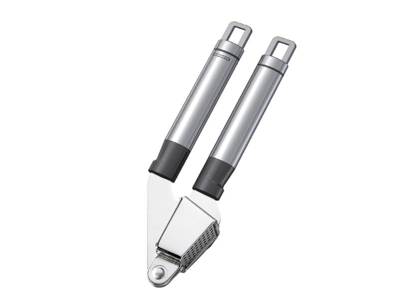 Leifheit Knoblauchpresse ProLine Edelstahl Silber/Schwarz Aus hochwertigem Edelstahl