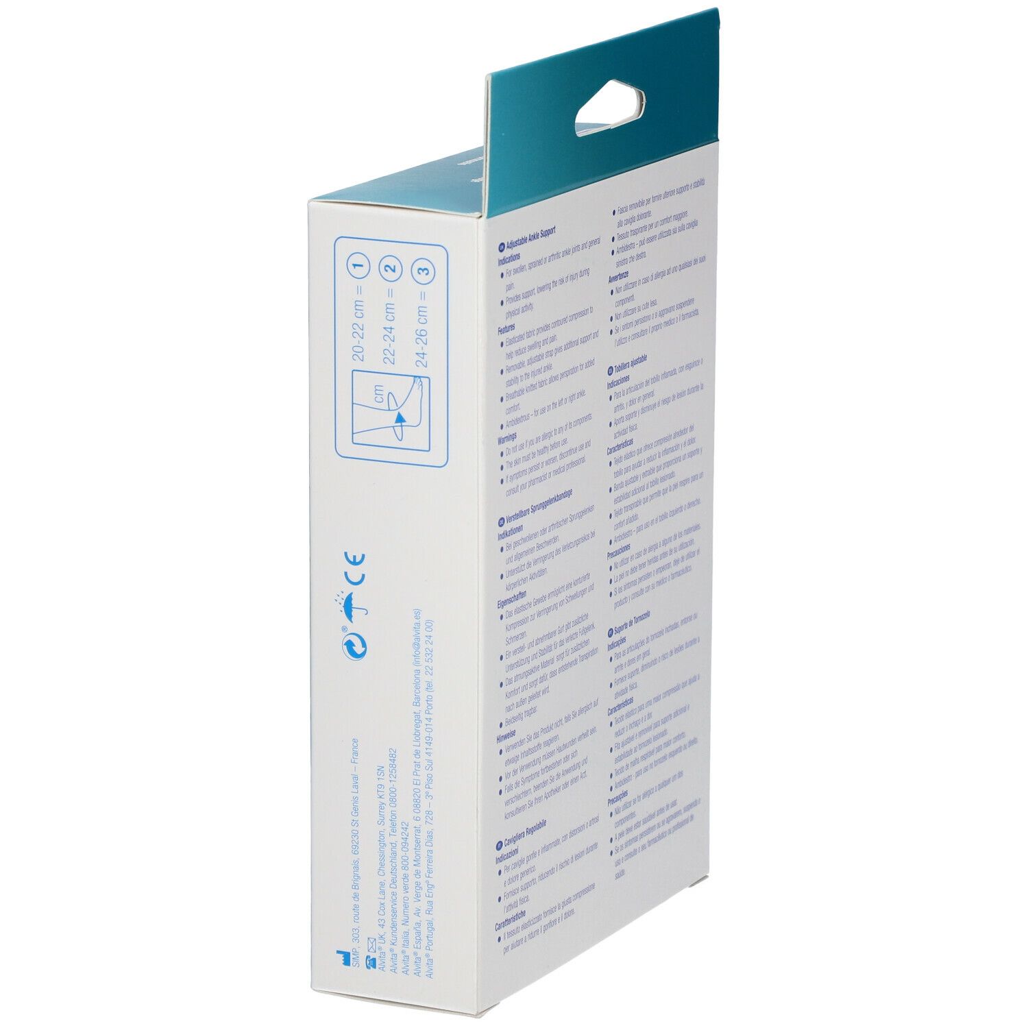alvita® Sprunggelenkbandage Gr. 2