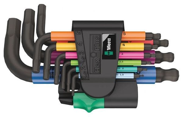 Wera - Set de Clés Coudées allen courtes  Hex-Plus Hexagonales SPKL