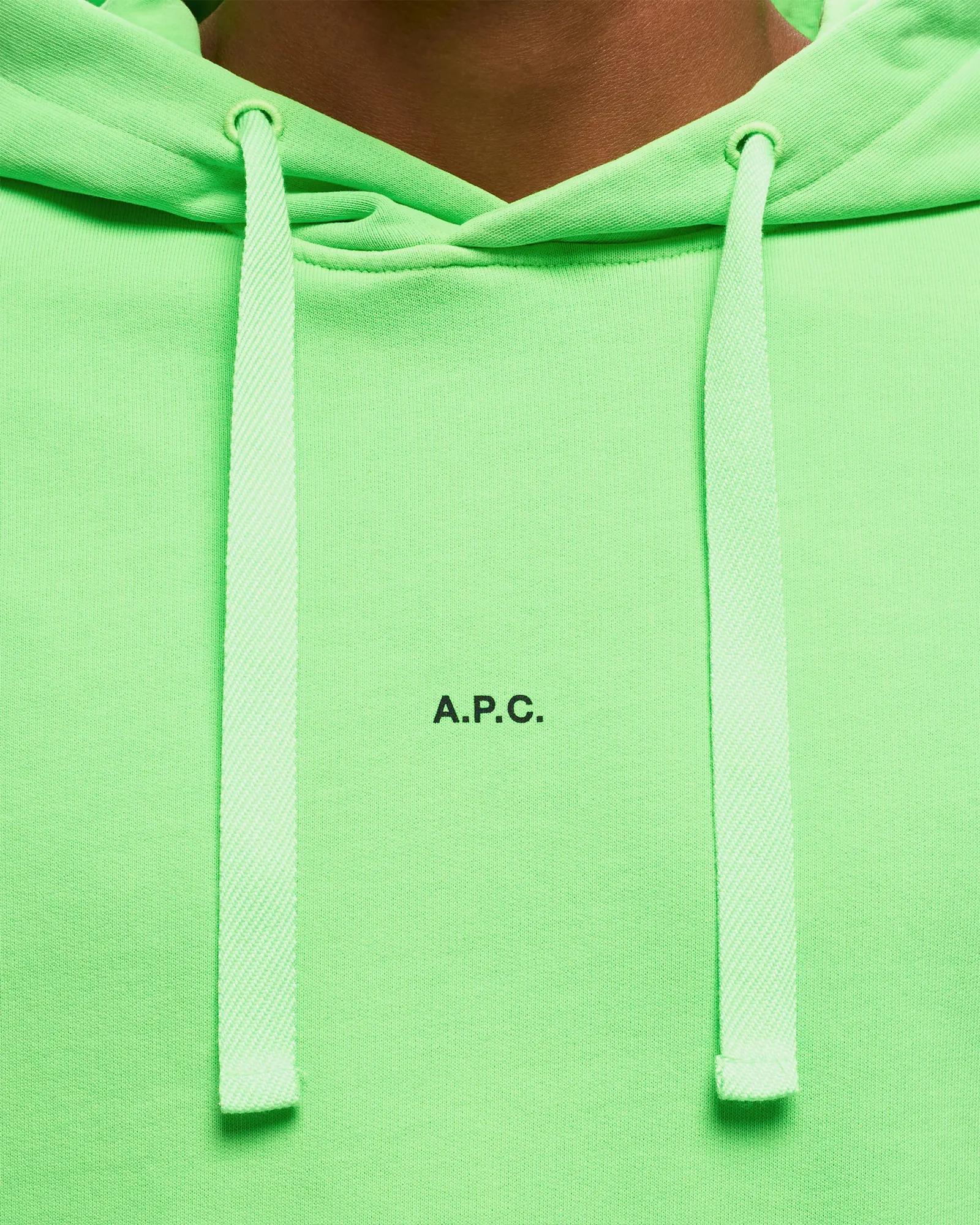 A.P.C. hoodie larry fluo