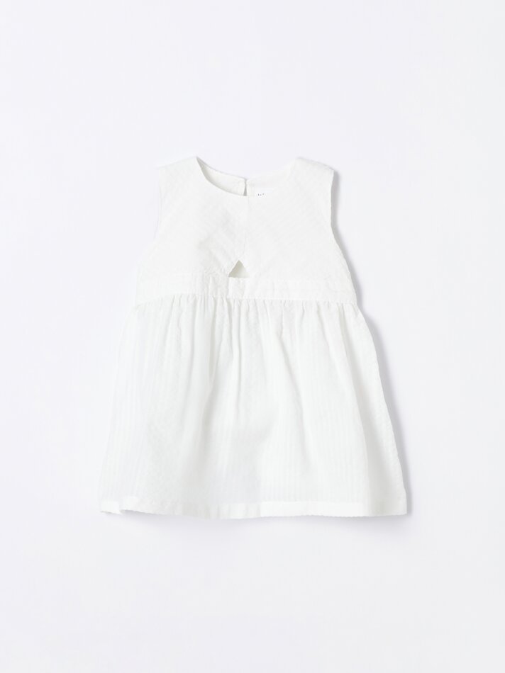Vestido envelope - Natural
