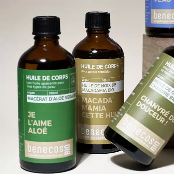 Óleo Corporal de Noz Macadâmia Orgânica Benecos 100ml