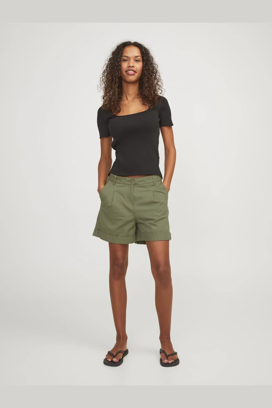 Jjxx Jxmaddy Rlx Ctn Shorts Sn 4453486 aloe