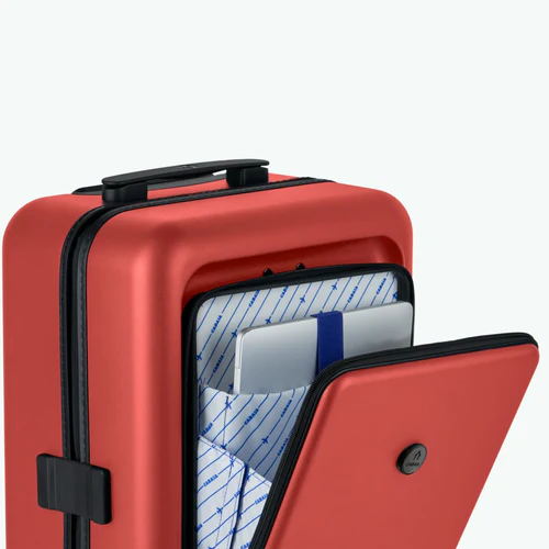 Valise rigide 4 roues LHR Pochette CPH orange