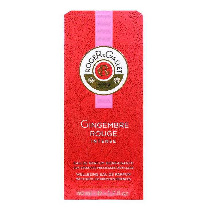 Eau de parfum bienfaisante gingembre rouge 50ml